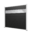 Zaun / Sichtschutz Grundelement: 2 weiße Pfosten, WPC + PC Paneele, 202 x 186 cm